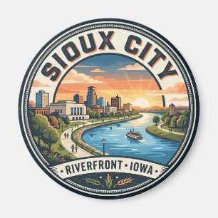 Imán Frente al río de Sioux City EE. UU.