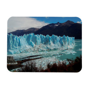 Imán Frente del glaciar de Perito Moreno en los Andes