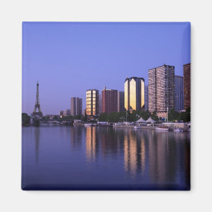 Imán Frente del Sena y Torre Eiffel, París, Francia