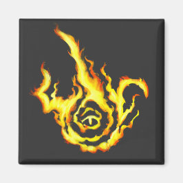 Imán frenziedflamesymbolmadnessculteldenmagnetima