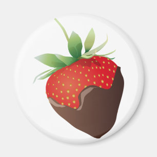 Imán Fresa de chocolate