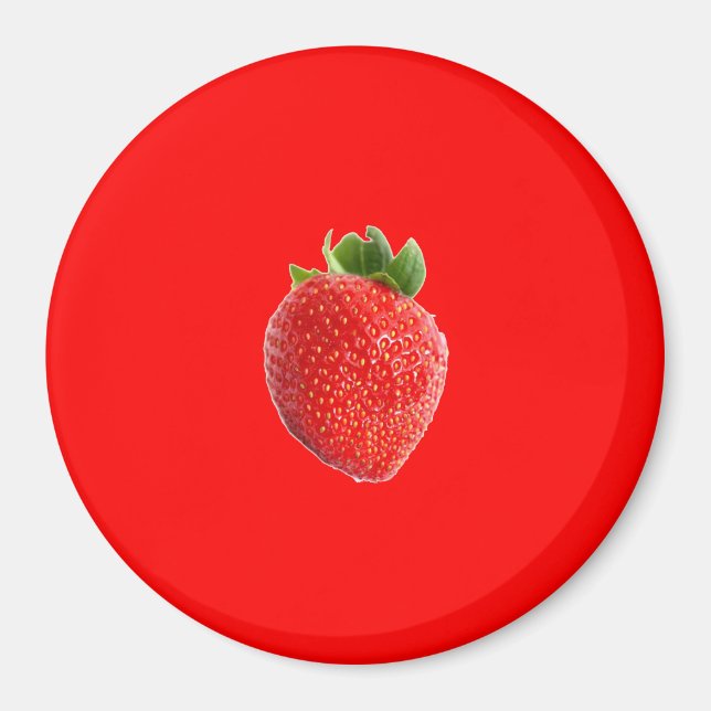 Imán Fresa de verano (Frente)