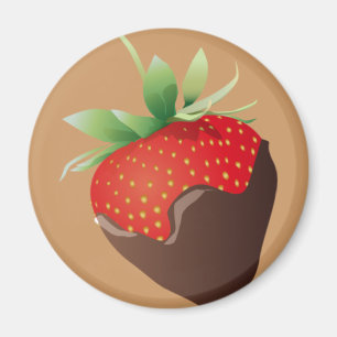 Imán Fresa del chocolate