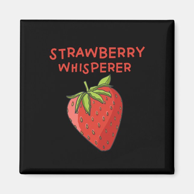 Imán Fresa Whisperer (Frente)