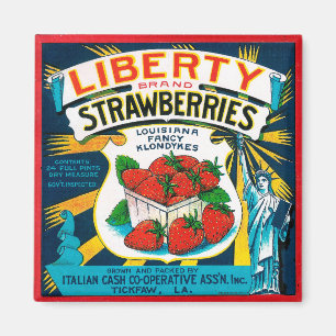 Imán Fresas de la libertad