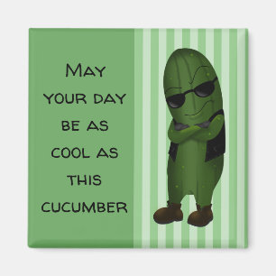 Imán Fresca como un pepino recién cortado