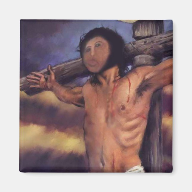 Imán fresco de Jesús de Pensionistin españolas (Frente)