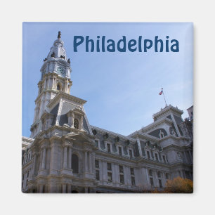 Imán fresco de la fotografía de Philadelphia