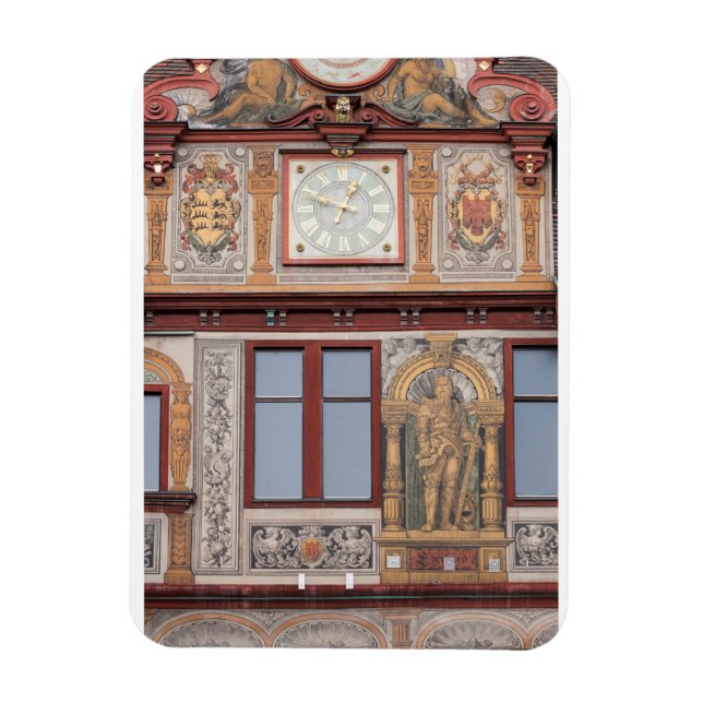Imán Frescos del Edificio del Casco Antiguo (Vertical)