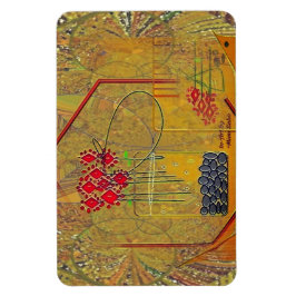 Imán "Fresh Flowers Always Make My Day" Magnet