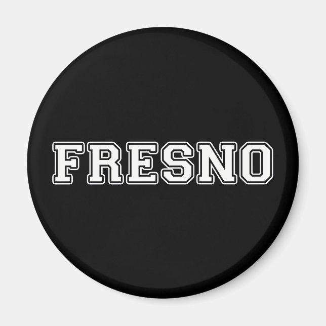 Imán Fresno California (Frente)