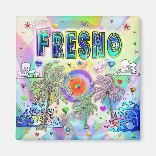 Imán Fresno Deep Dream (Frente)