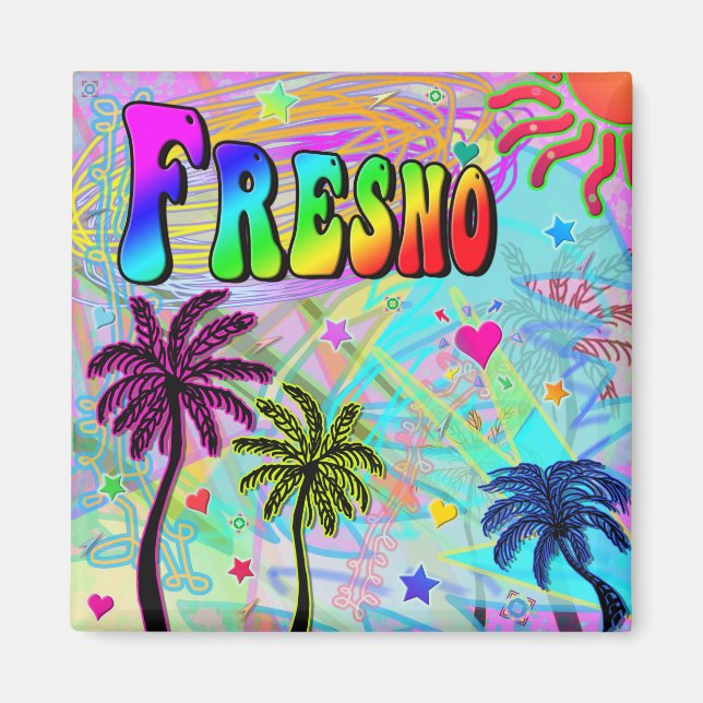 Imán Fresno Vivid Romance Magnet (Frente)