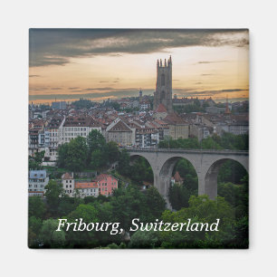 Imán Friburgo Suiza Photo Magnet