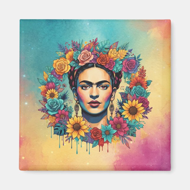 Imán Frida Kahlo (Frente)