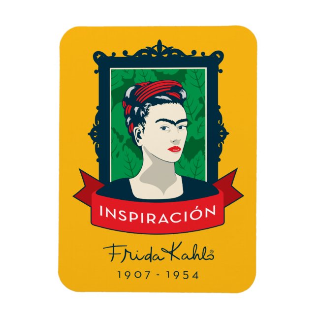 Imán Frida Kahlo | Inspiración (Vertical)