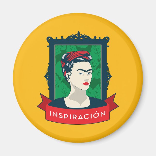 Imán Frida Kahlo | Inspiración (Frente)