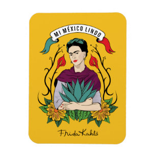 Imán Frida Kahlo Mi Mexico Lindo