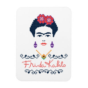 Imán Frida Kahlo   Viva México