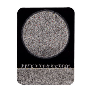 Imán Fridge Magnet - Bailando Bajo La Luna De Plata