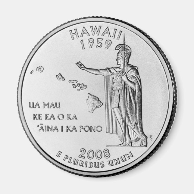 Imán Fridge Magnet "barrio de Hawái" (Frente)