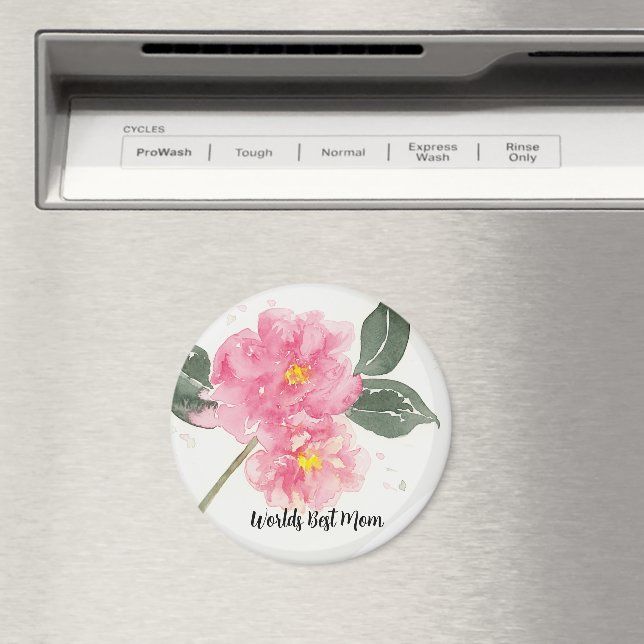 Imán Fridge Magnet Camelia Worlds Mejor Mamá (In situ (lavavajillas))