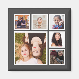 Imán Fridge Magnet de fotografía de familia personaliza