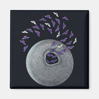 Imán Fridge Magnet - Emergen mariposas