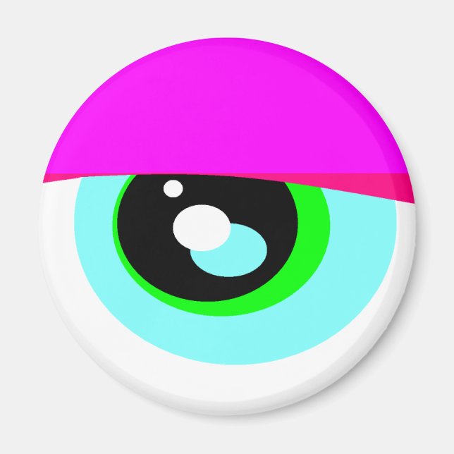 Imán Fridge Monster DroopyEye2 (imán) (Frente)