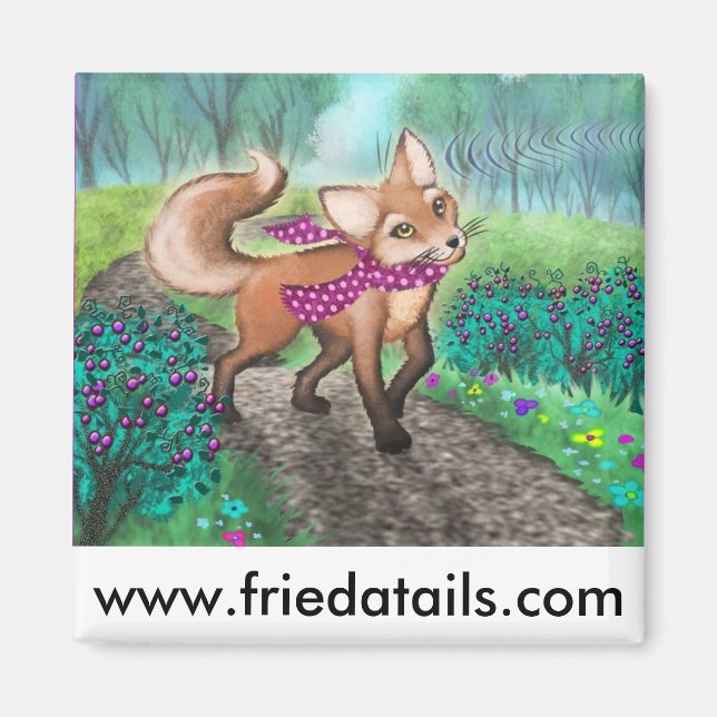 Imán Frieda Tails Magnet (Frente)