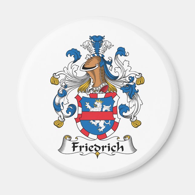 Imán Friedrich Family Crest (Frente)