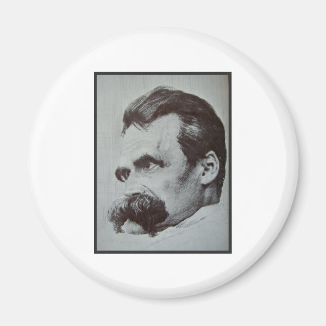 Imán Friedrich Nietzsche (Frente)