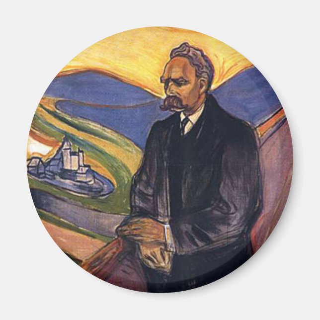 Imán Friedrich Nietzsche Edvard Munch (Frente)