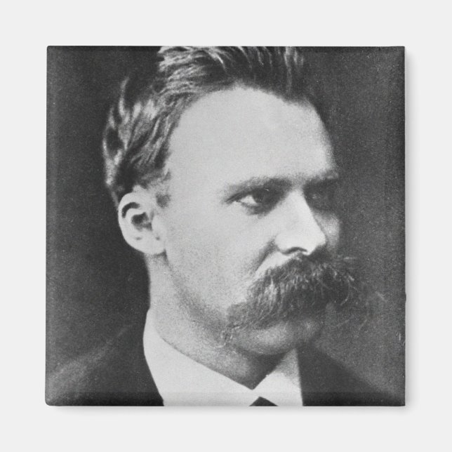 Imán Friedrich Wilhelm Nietzsche (1844-1900) 1873 (b/w) (Frente)