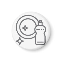 Friega los platos Button de actividad quehaceres