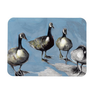 Imán Friendly Canada Geese 2012