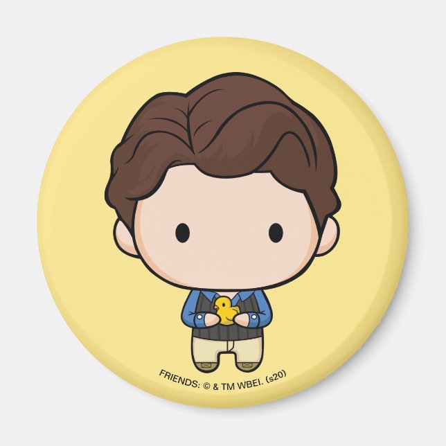 Imán FRIENDS™ | Chandler Chibi (Frente)