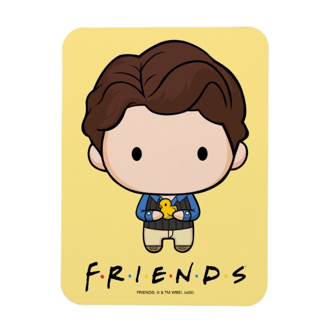 Imán FRIENDS™ | Chandler Chibi (Vertical)