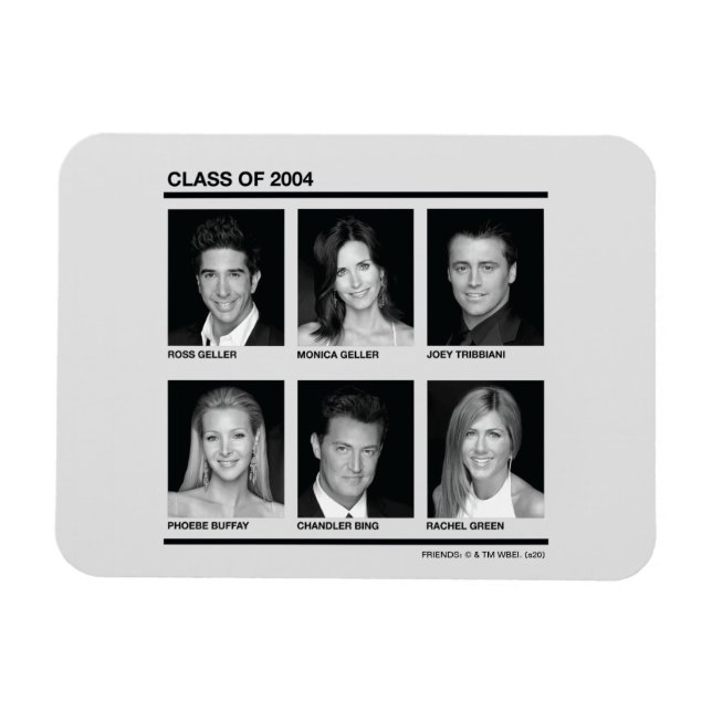 Imán FRIENDS™ | Clase de 2004 (Horizontal)