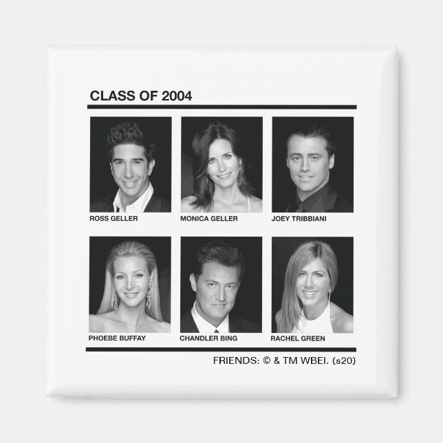 Imán FRIENDS™ | Clase de 2004 (Frente)
