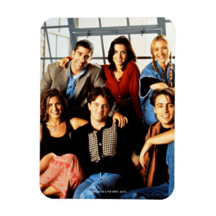 Imán FRIENDS™ Elenco sentado en el apartamento de Mon