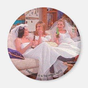 Imán FRIENDS™   Las chicas con vestidos de novia