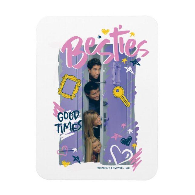 Imán FRIENDS™ | Mejores Amigas (Vertical)