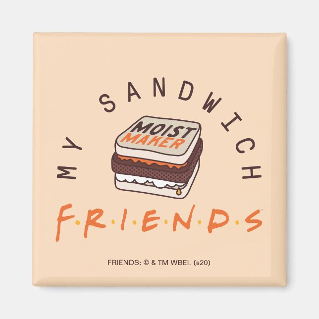 Imán FRIENDS™ | Mi Sandwich (Frente)