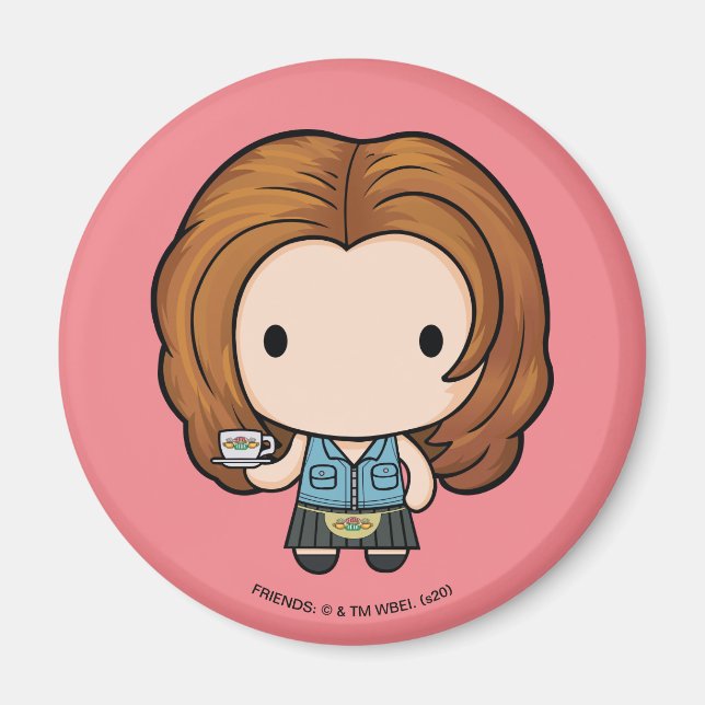 Imán FRIENDS™ | Rachel Chibi (Frente)