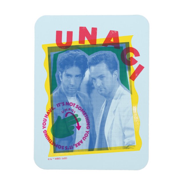 Imán FRIENDS™ | Ross & Chandler - Unagi (Vertical)