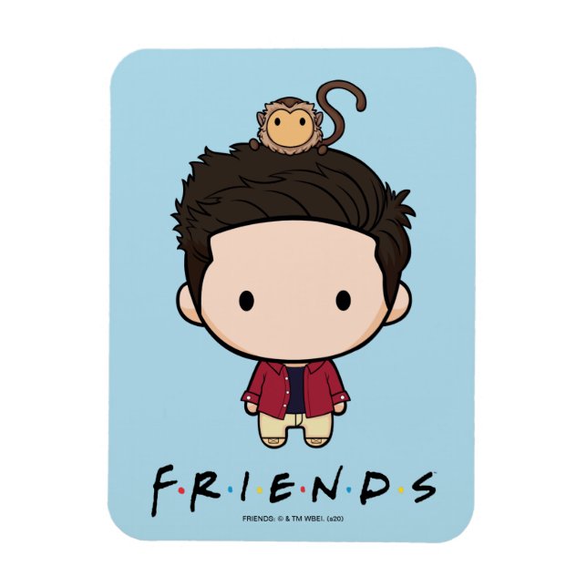 Imán FRIENDS™ | Ross Chibi (Vertical)