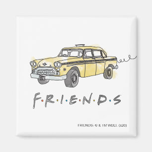 Imán FRIENDS™   Taxi Cab