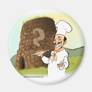 Imán Frigo di Sardegna Gastronomica de DA del magneti I