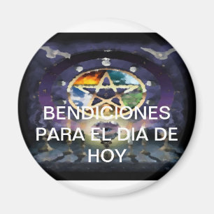 Imán Frigo-Pin De La Suerte Coleccion Bendicion Wicca